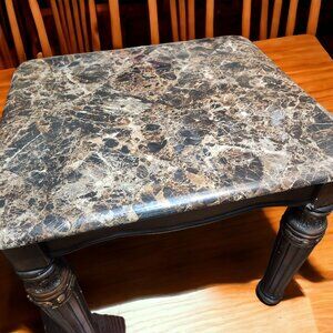 marble end tables
